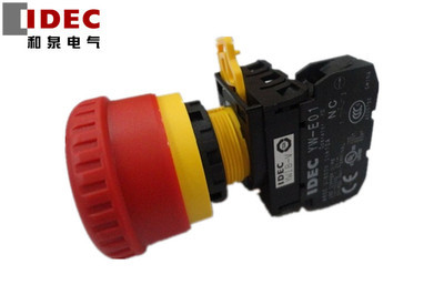 IDEC帶燈按鈕自復位YW1L-MF2E10Q4*全保護罩DC24V LED 1NO 產品詳情與應用解析